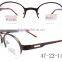Italy design round eyeglasses stainless steel metal unisex eyeglasses frames
