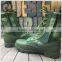 Army green camouflage tactical boots with zipper for army