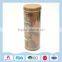 Round shape metal tin box used tinplate for wine packing