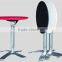 ABS Plastic Dining Folding Table With Aluminum Base