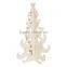 Wholesale Mini Decorated Handmade Small Wood Laser Engraved Christmas Trees