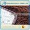 Brown 100% microfiber velvet long pile bathroom area outdoor mat