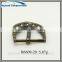 fashion rhinestone antique bronze plated shoe buckles for lady's sandals