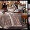 Luxury Jacquard Rayon Silk Bedding Set and Bed Sheet Set