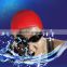 soft textile silicone swim cap,novelty swimming cap