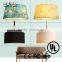 fabric modern rural style living room simple unique design chandelier ceiling lamp