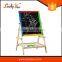 Fantastic Wooden Easel Magnetic Drawing Board Doodle Blackboard Toy For Children