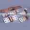 For electrical power used in a variety of electrical equipment flexible flat copper busbar