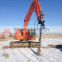 Reliable reputation hydraulic press pile machine for 1-50ton excavator