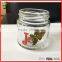 glass material small jar with lid mini honey jar