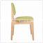 Bentwood Dining Chair With Linen Back Support & Seat
