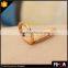Factory Direct High Quality Micro Pave Full Crystal Finger Nail Ring