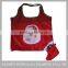 Foldable shopping bags with logo for Chirstmas promotion