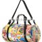 Painting design bulk cheap foldable travel bag