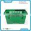 Wholesale Single Handle Supermarket Plastic Shopping Basket