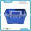 21L Single Handle Small Plastic Shopping Basket For Supermarket