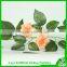 Plastic artificial flowers vine