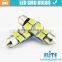 Automotive Car Headlamp 39mm 6SMD 5050 vehicles lights