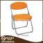 Best Fabric Cushion Student Study Training Chair with Metal Frame