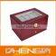 High quality customized made-in-china delicate red wooden whisky box (ZDS-SE091)