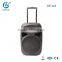 Outdoor powered trolley speaker with bluetooth