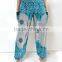 thai style jinie harem VTG RETRO yoga HIPPIE BOHO HAWAII POLKA DOT FLORAL PAISLEY Mandala MAXI PANTS