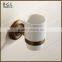 11538 best selling hot chinese products antique bronze tumbler holder zinc alloy vintage bathroom accessories