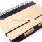 Wholesale Kraft Paper Notebook/Notebook With Pen/Custom Notebook Printing