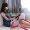 Healthy office solution portable adjustable aluminum folding laptop desk