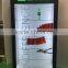 EKAA 84inch Floor standing Android touch screen lcd display showcase