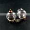 20mm round bulb vial glass bottle with 12mm open mouth DIY pendant charm supplies 1810292