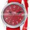 Mens Slim Case Nylon Band Analog Quartz Male Sport Watch