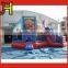 Popular Cheap Superman Inflatable Combo Slide For Sale