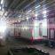 Step by step powder coating line for heavy products