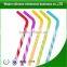 2017 Hot Sale BPA Free Kids Safely Silicone Reusable Drinking Straws