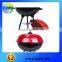 Fashion Round Metal Barbecue Grill, Barbecue Bbq Euro Grill