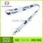high quality flat polyester drink sling bling lanyard wine glass holder set