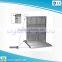 aluminum folding crowd control event mesh fence barrier trolley