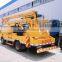 4*2 Dongfeng 16 Meters High-altitude Operation Trucks , Aerial Working Vehicle