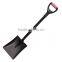 carbon steel farming shovel tools/garden tools with fiberglass handle