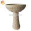 Eco-friendly Ceramic Bird Bath for garden decor