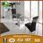 TH299 modern tempered glass table and chair set