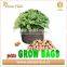  high quality black breathable felt fabric grow bags