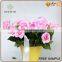 pink rose artificial flowers decoration