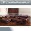 luxury furniture chesterfiled coner leather sofa