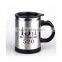 Black Stainless Steel Electric Battery Powered Coffee Cup Warmer