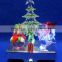 2015 christmas double snowman stocking holder with led