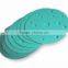 Green Film backing hook and loop Disc abrasive floor polishing pad
