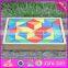 2016 new design educational bloccks toy wooden kids puzzles W14A182