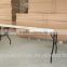 plywood rectangle folding dining table manufacturer in China